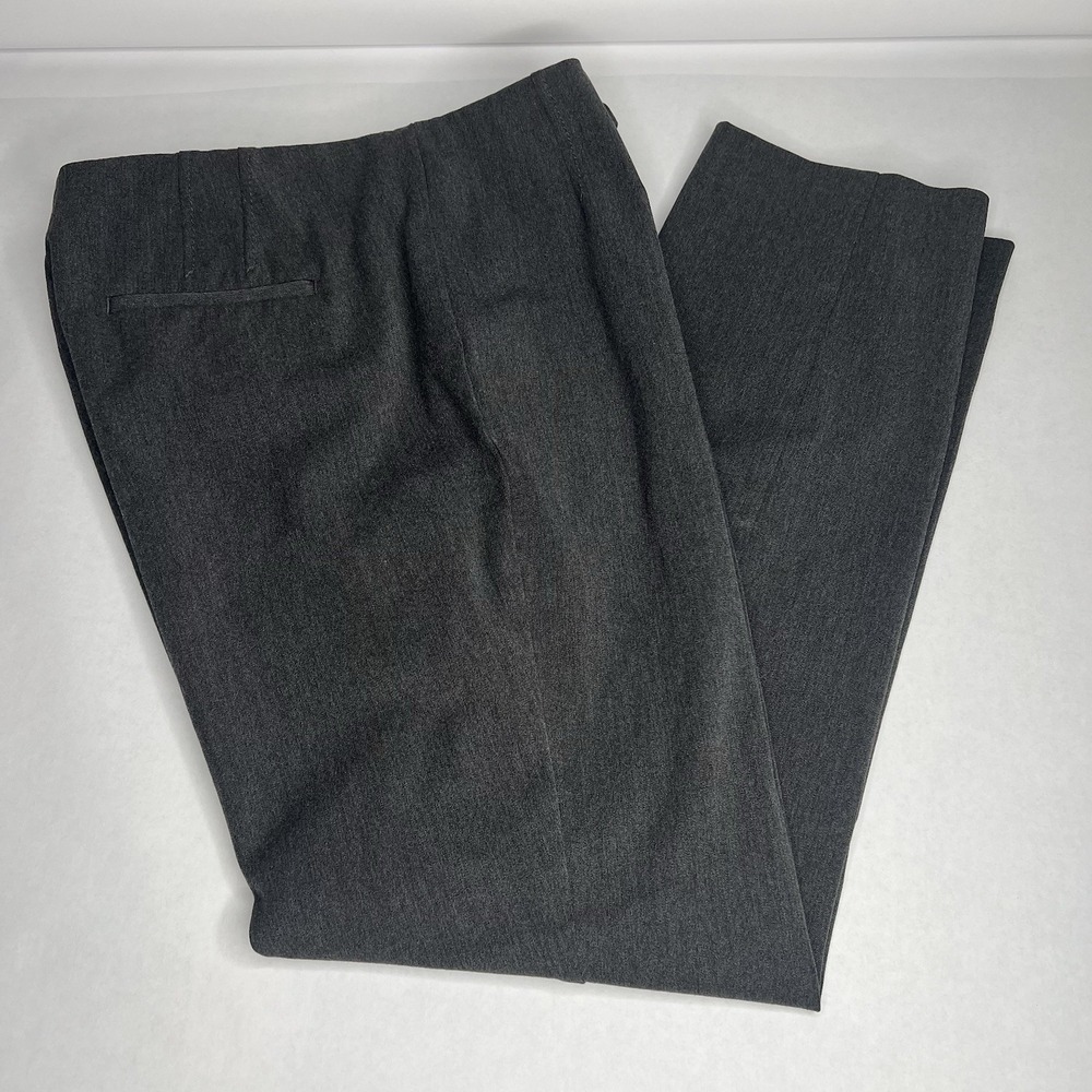 Talbots Women's Size 12 Dress Workwear Pants Slacks Trousers Charcoal Gray‎